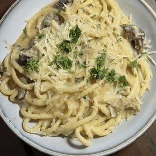 Laguna beach mushroom co pasta